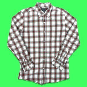 Multi Colored/White Plaid Button Up Shirt